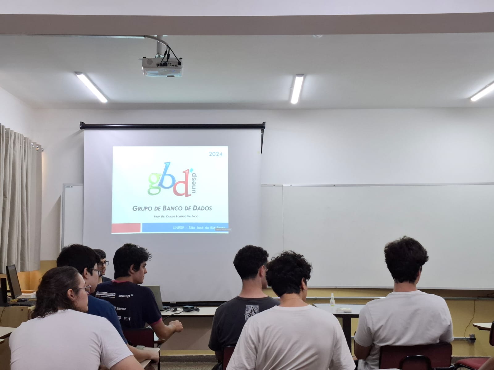 Foto 14 da notícia de título: Reunião com Prof. Dr. Carlos Roberto Valencio , no portal do Grupo de Banco de Dados (GBD) - UNESP/IBILCE - São José do Rio Preto