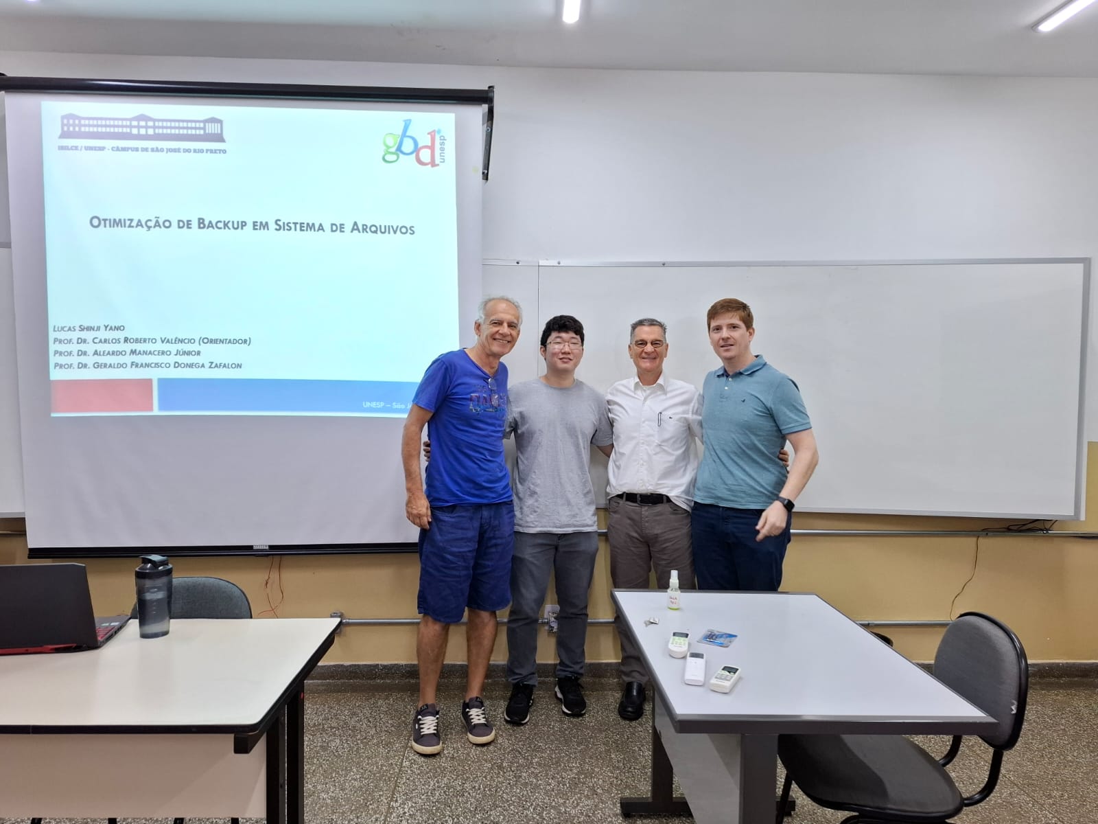 Foto 2 da notícia de título: Apresentação de Trabalho de Conclusão de Curso do aluno Lucas Shinji Yano, no portal do Grupo de Banco de Dados (GBD) - UNESP/IBILCE - São José do Rio Preto